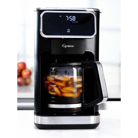 Touchscreen Coffee Maker with Glass Carafe 12 Cup