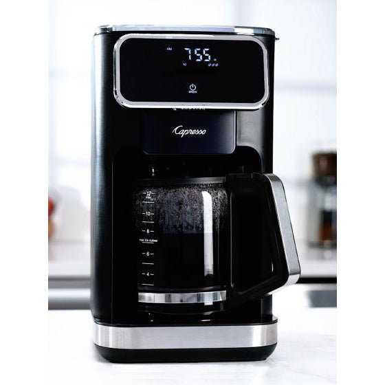 Touchscreen Coffee Maker with Glass Carafe 12 Cup