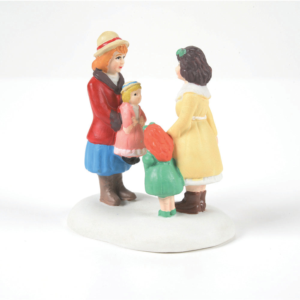 Girls With Their Dolls