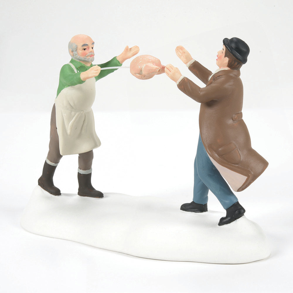 Dressed Turkey Auction Set of 2