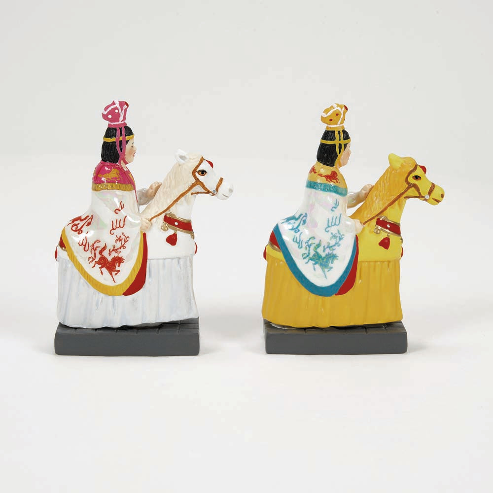 Imperial Parade Horses Set of 2