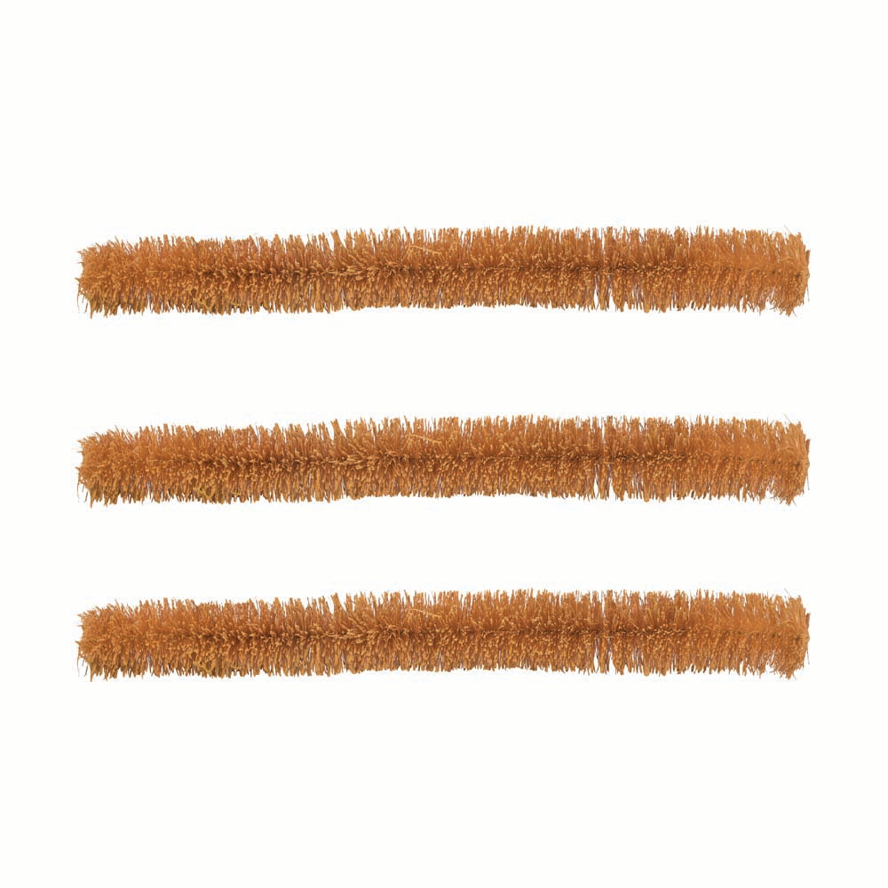 Flexible Sisal Hedge Rust Set of 3
