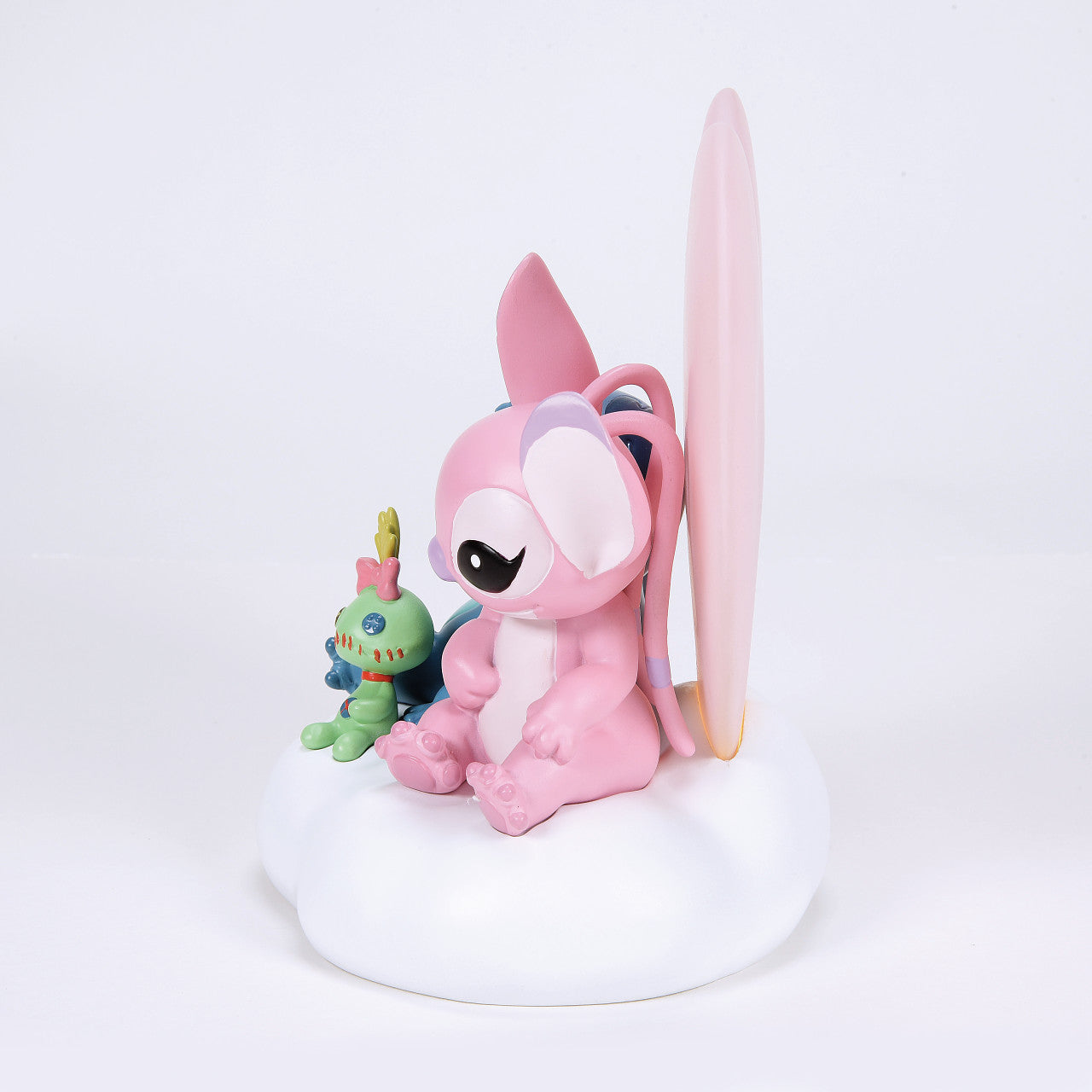 Stitch and Angel with Heart Light-Up Figurine