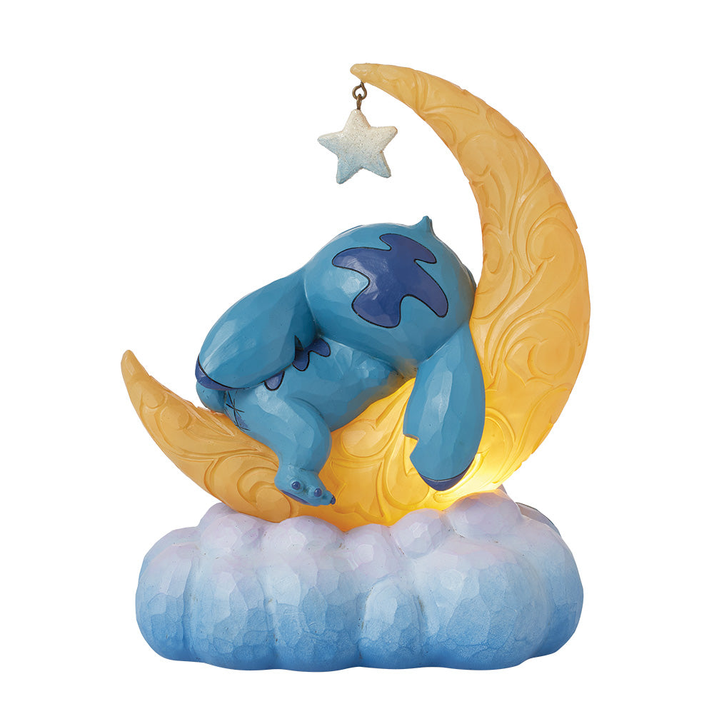 Sweet Dreams Stitch and Scrump on LED Moon