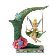 Suspended in Springtime Magic Tink Spring Swing