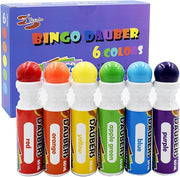 Bingo Dauber Pens Set of 6 Colors