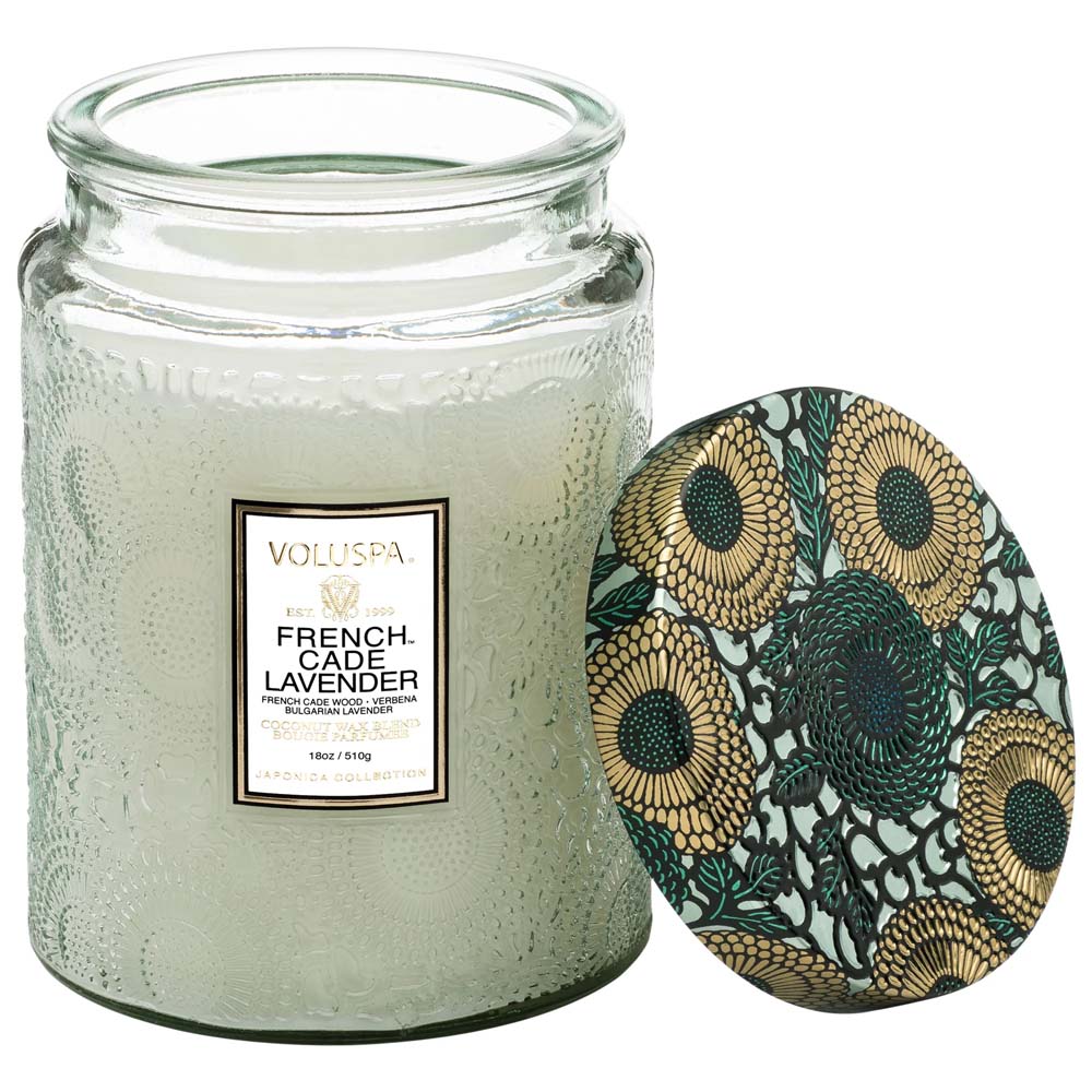 French Cade Lavender Large Jar Candle 18oz