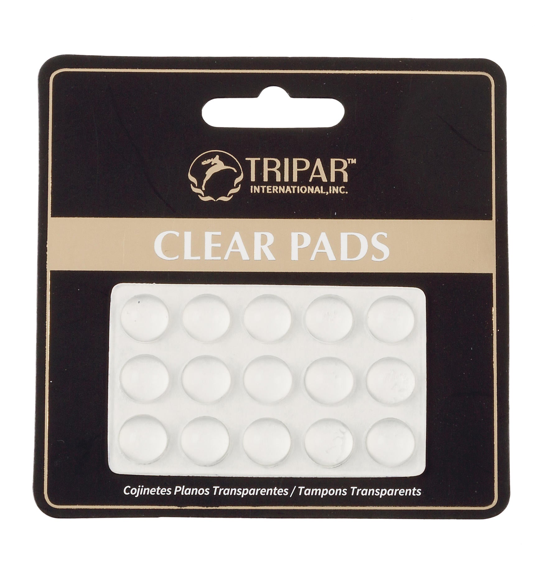 Self-Sticking Clear Pads Set of 15
