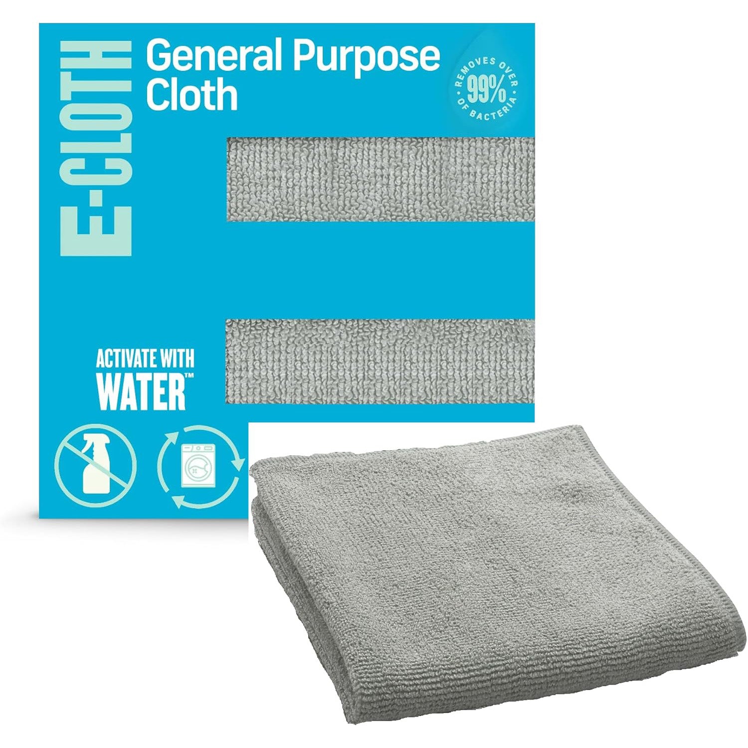 General Purpose Cleaning Cloth Light Grey