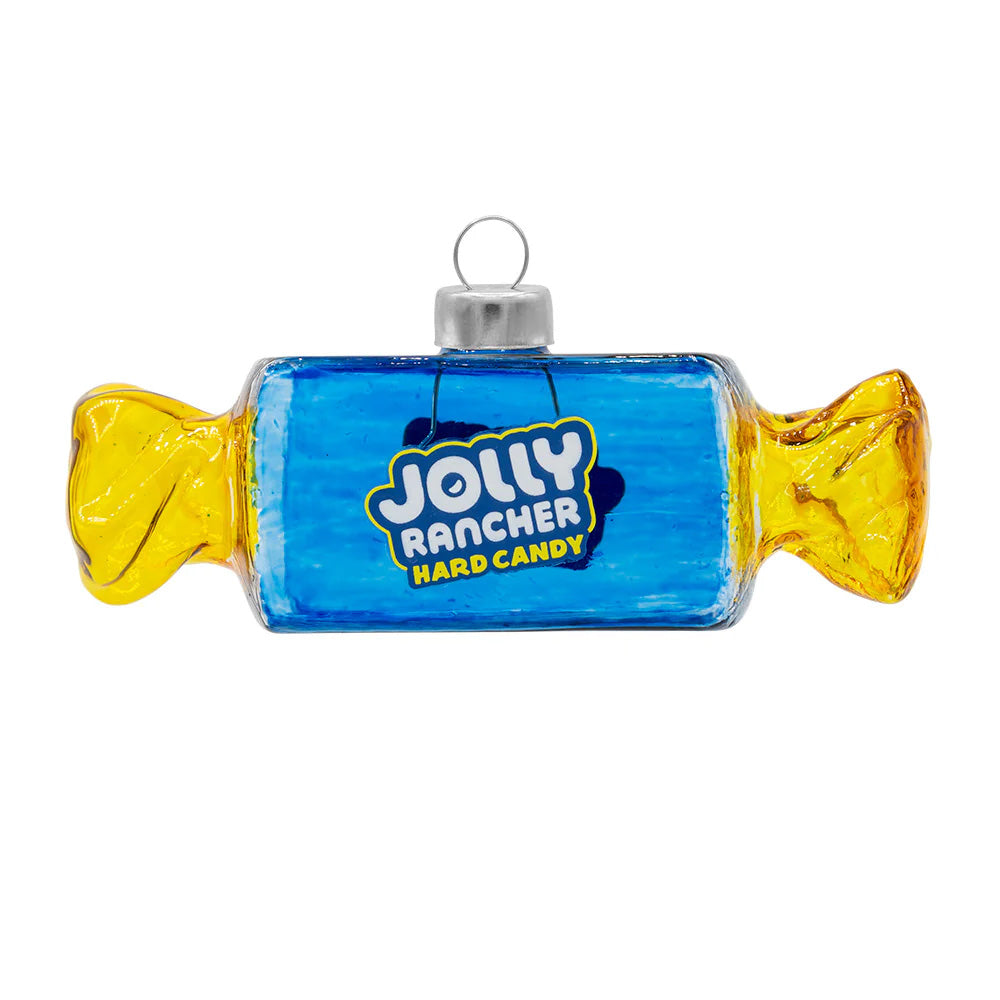 Blue Raspberry Jolly Rancher Ornament