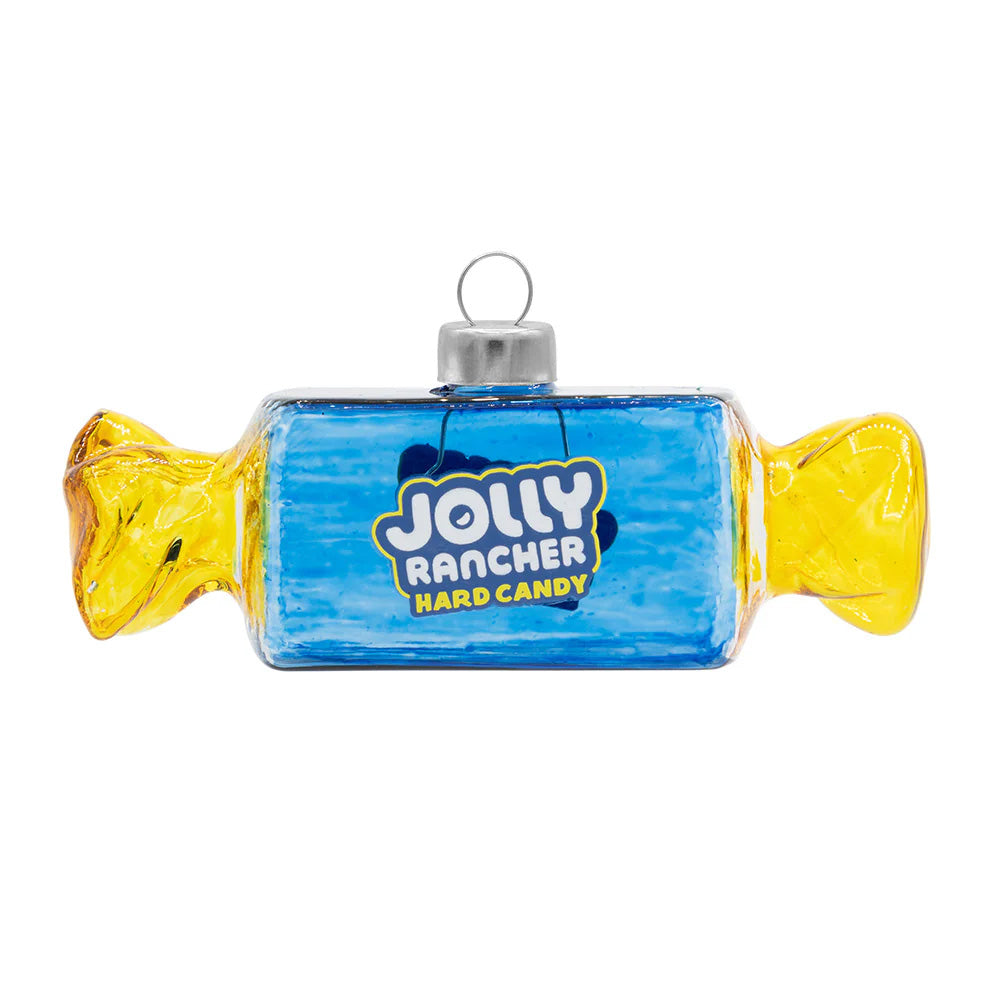 Blue Raspberry Jolly Rancher Ornament