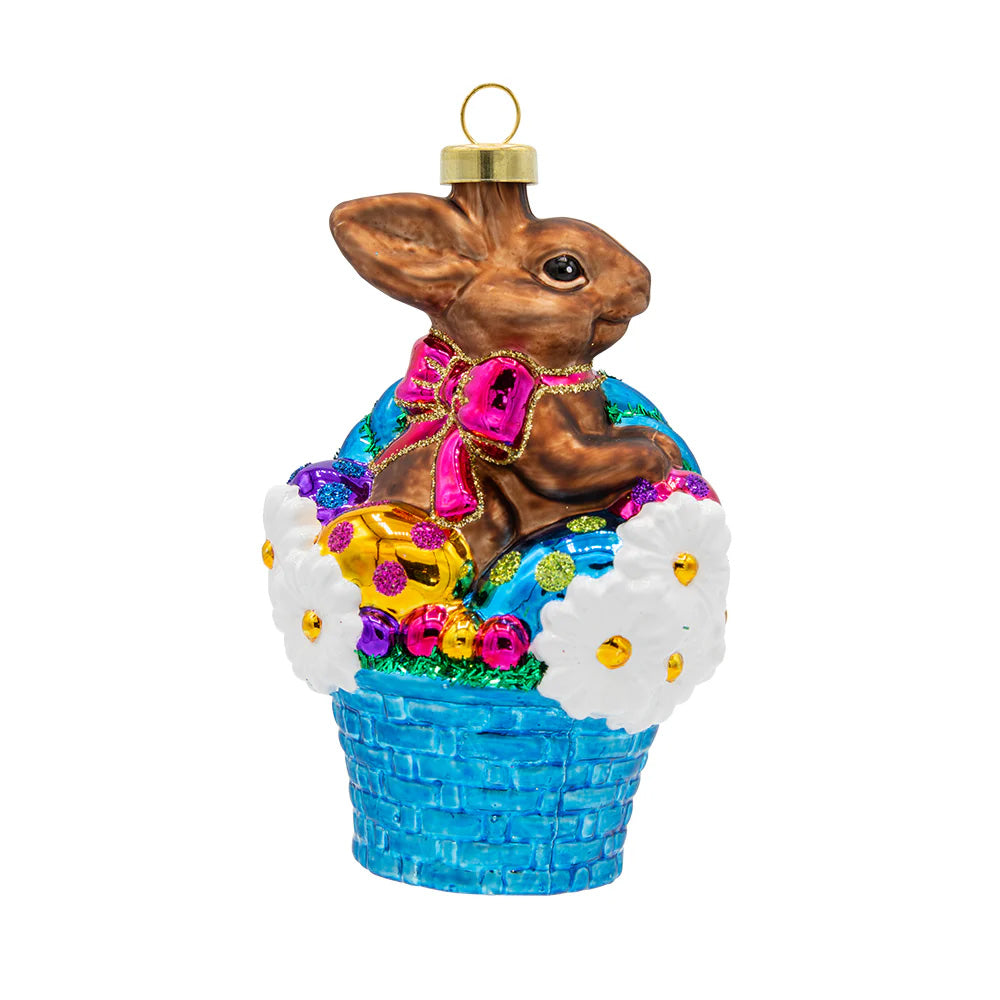 Chocolate Easter Bunny Ornament