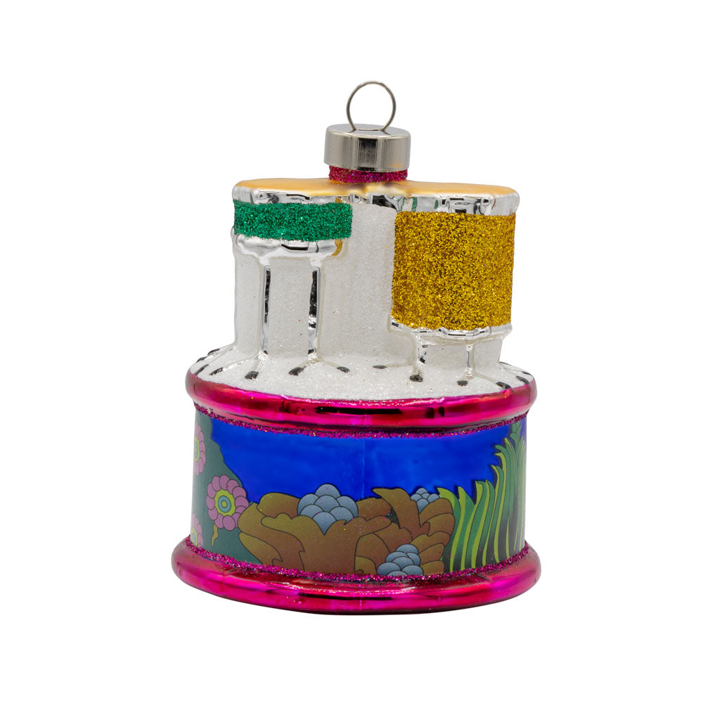 Beatles Yellow Submarine Drumset Ornament