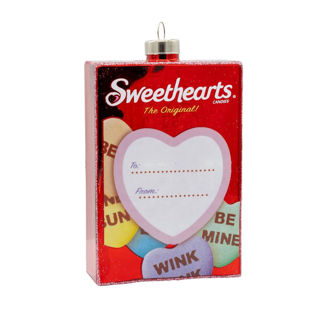 Sweethearts Candy Box Ornament