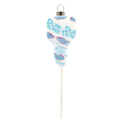 Blue Raspberry Dum-Dums Ornament