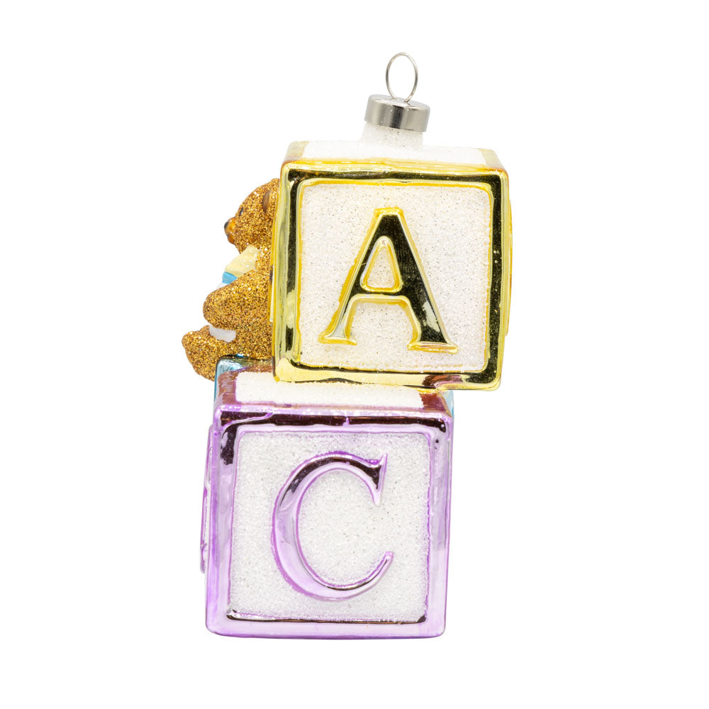 Baby Blocks Ornament