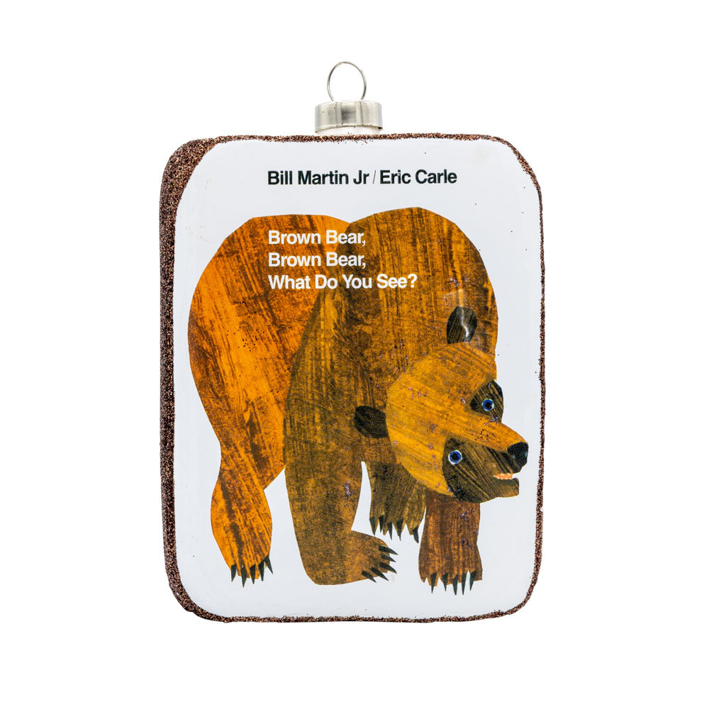 Brown Bear, Brown Bear, What Do You See? Book Cover Ornament