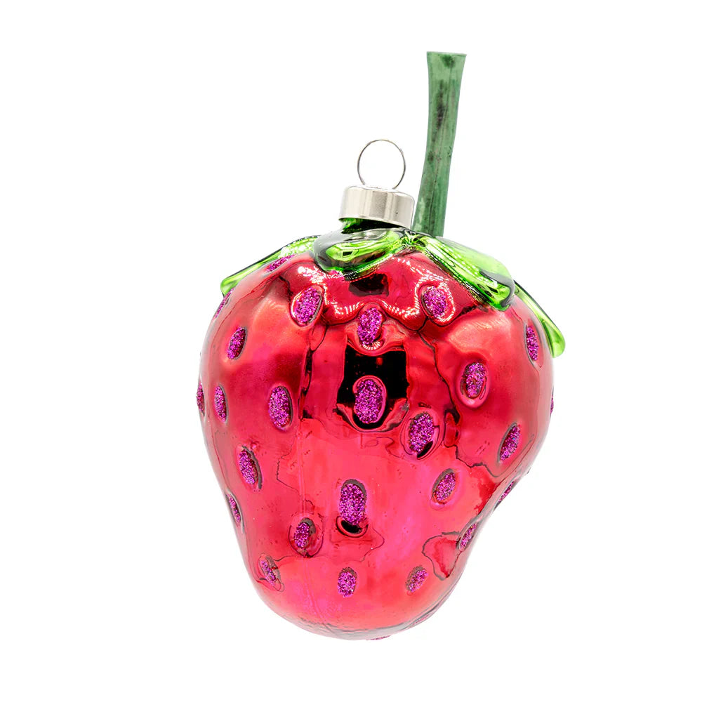 The Very Hungry Caterpillar with Strawberry Ornament