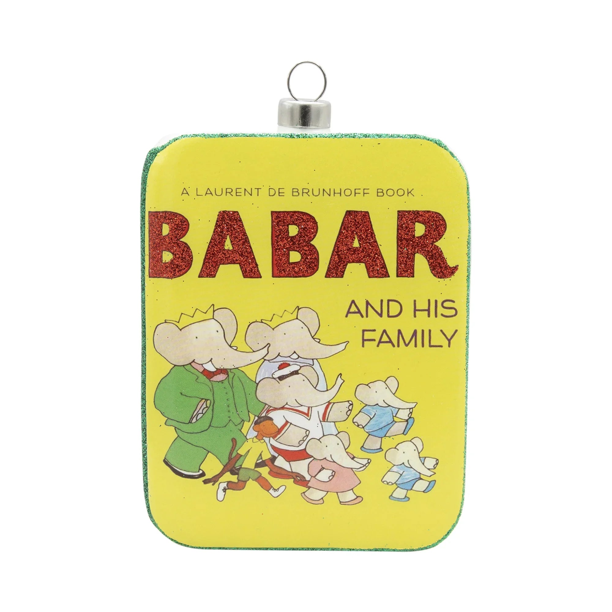 Babar and His Family Book Cover Ornament