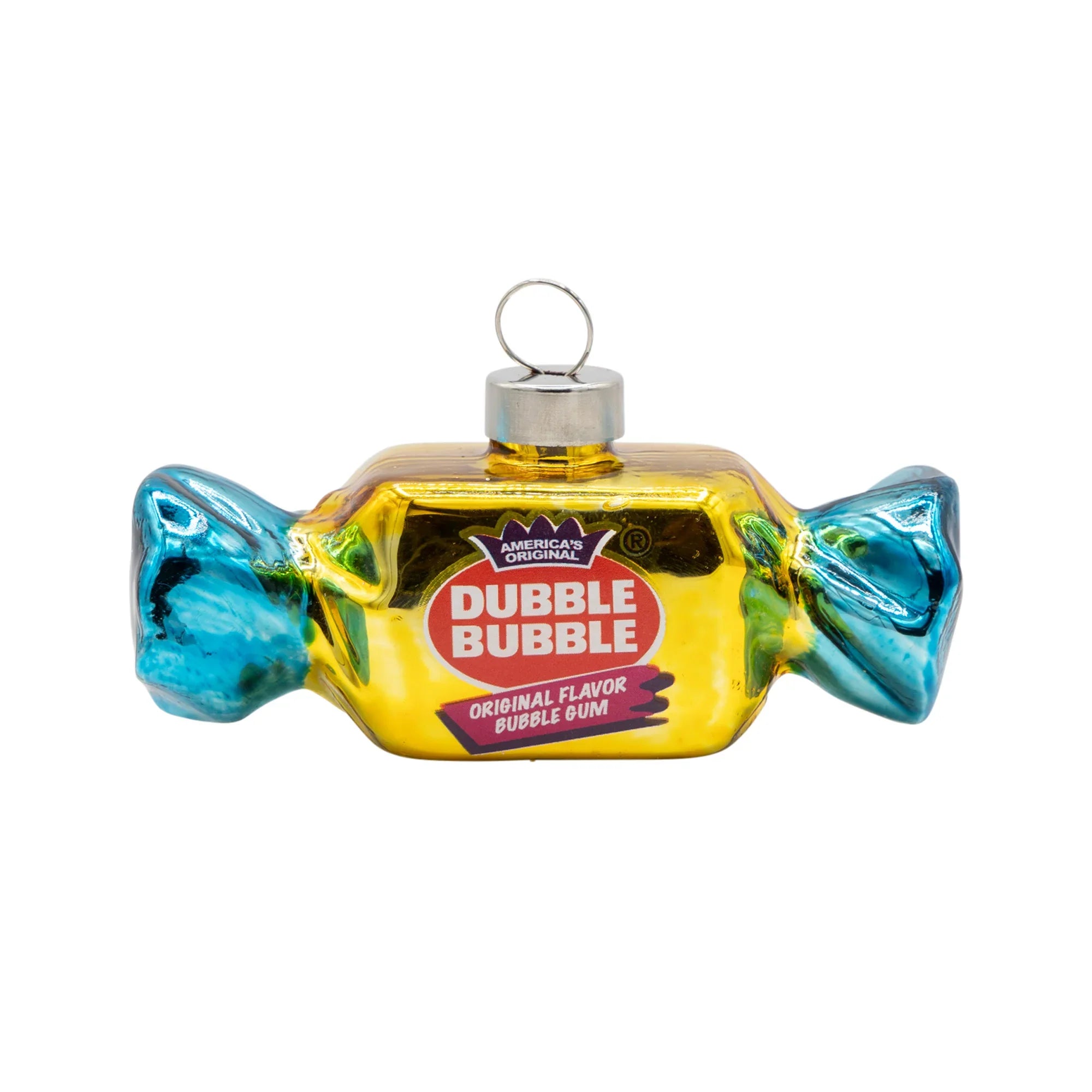 Dubble Bubble Piece of Gum Ornament