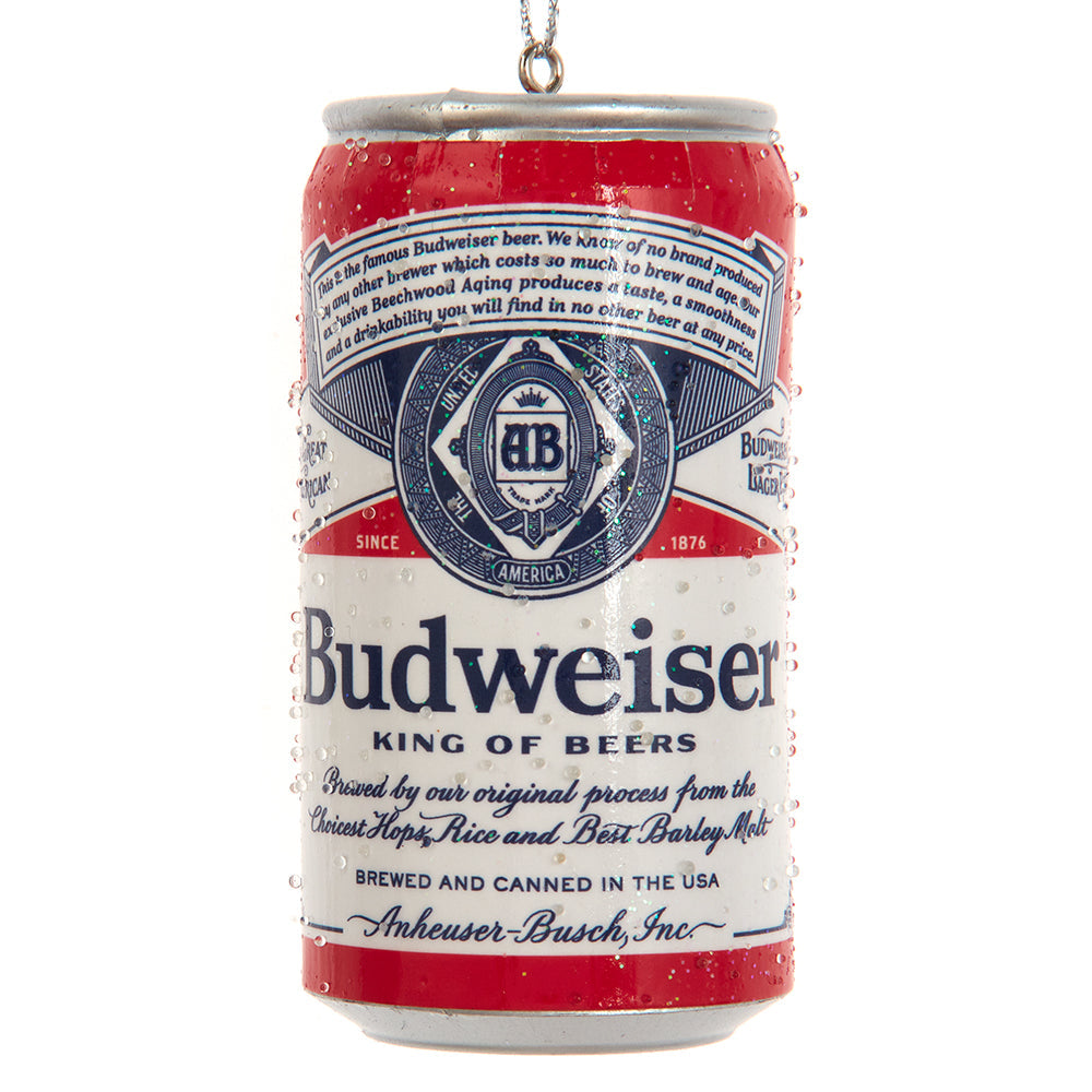 Budweiser Can Blow Mold Ornament 3.75"