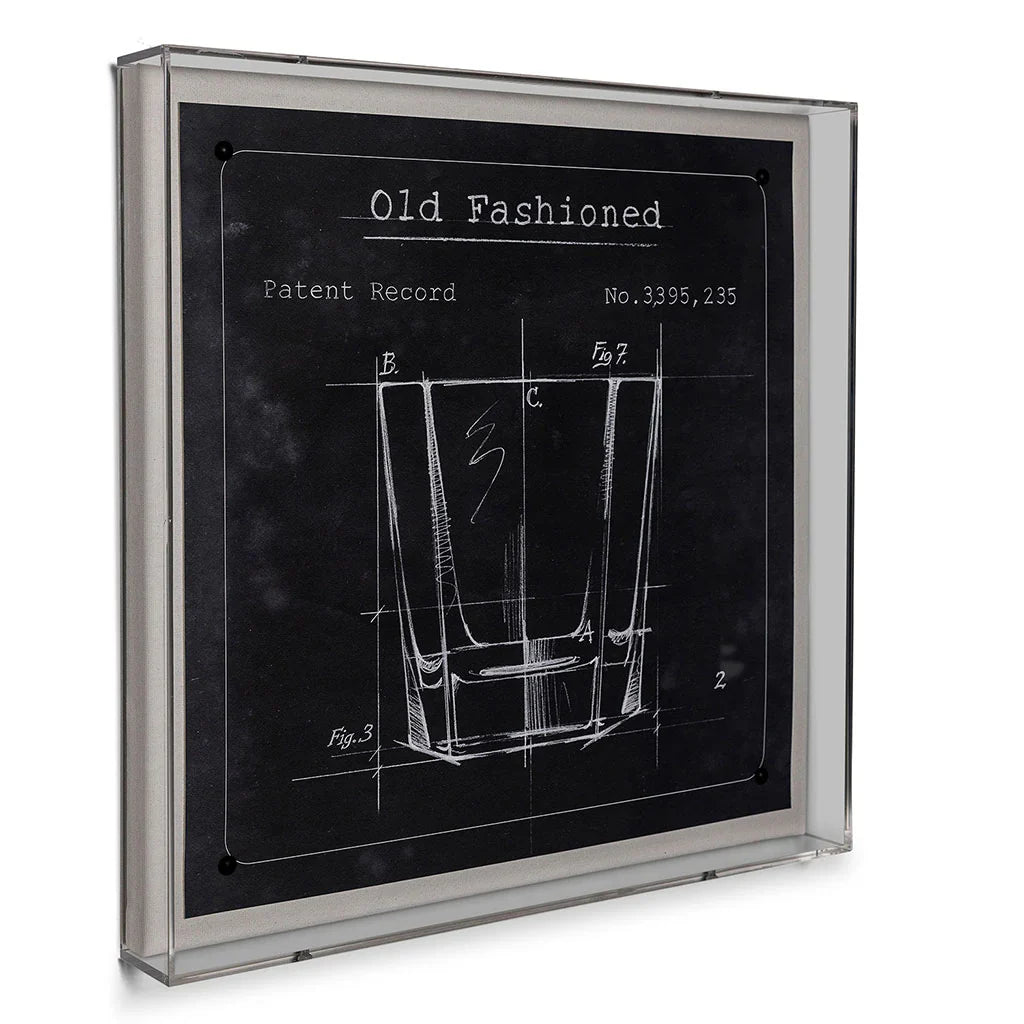 Typology of a Old Fashioned 20 x 20 Inches
