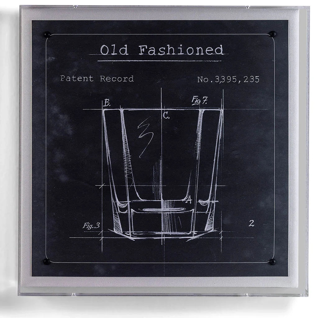 Typology of a Old Fashioned 20 x 20 Inches
