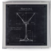Typology of a Martini 20 x 20 Inches