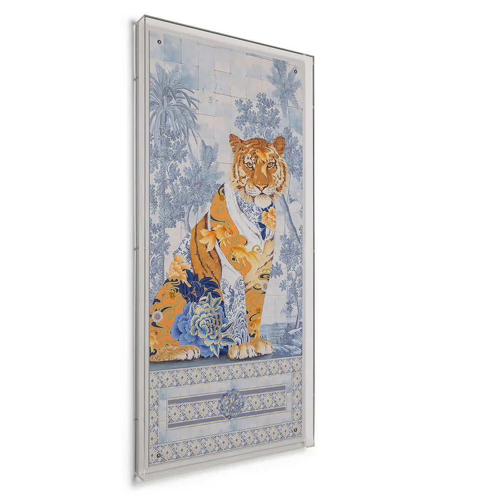 Tiger Left Panel 48 x 22 Inches