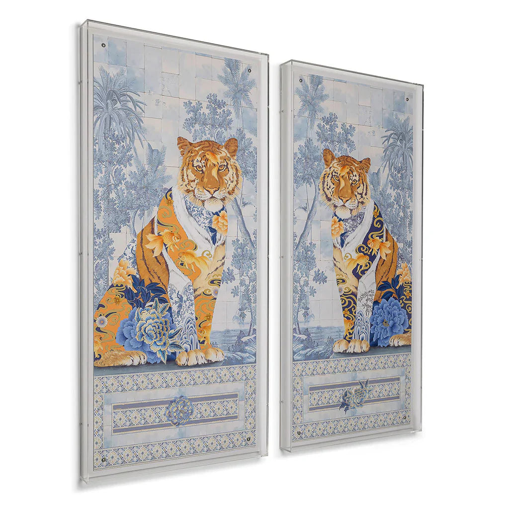 Tiger Right Panel 48 x 22 Inches