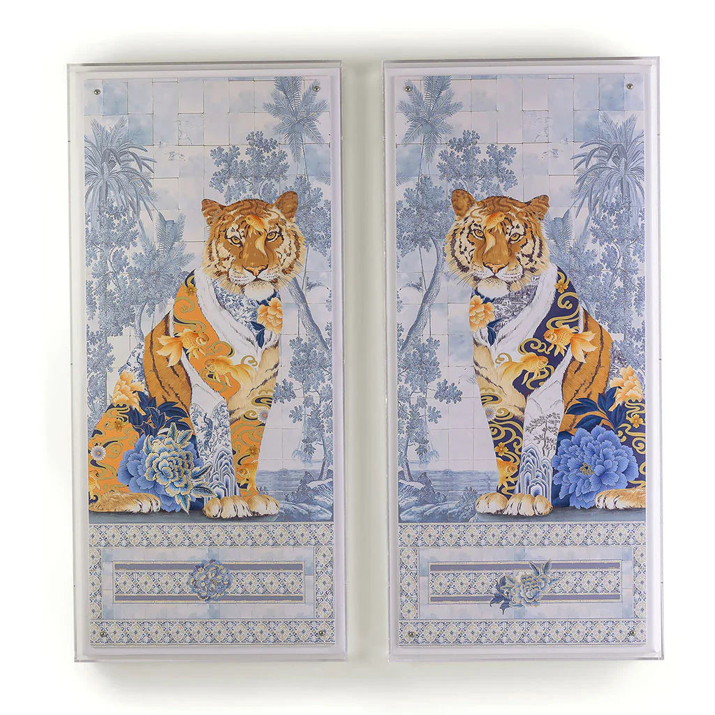 Tiger Left Panel 48 x 22 Inches