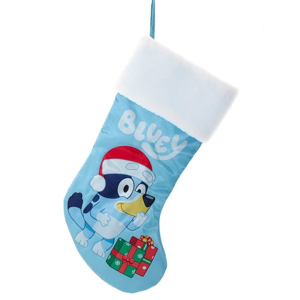 Bluey with Presents Stocking 19"