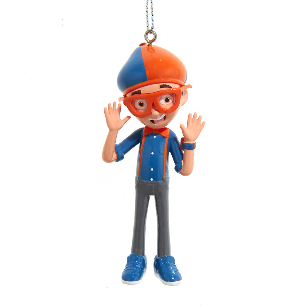 Blippi Blow Mold Ornament 3.5"