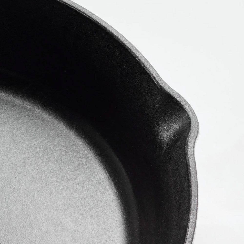 Bestow Latte Enameled Cast-Iron Covered Skillet 10 Inch