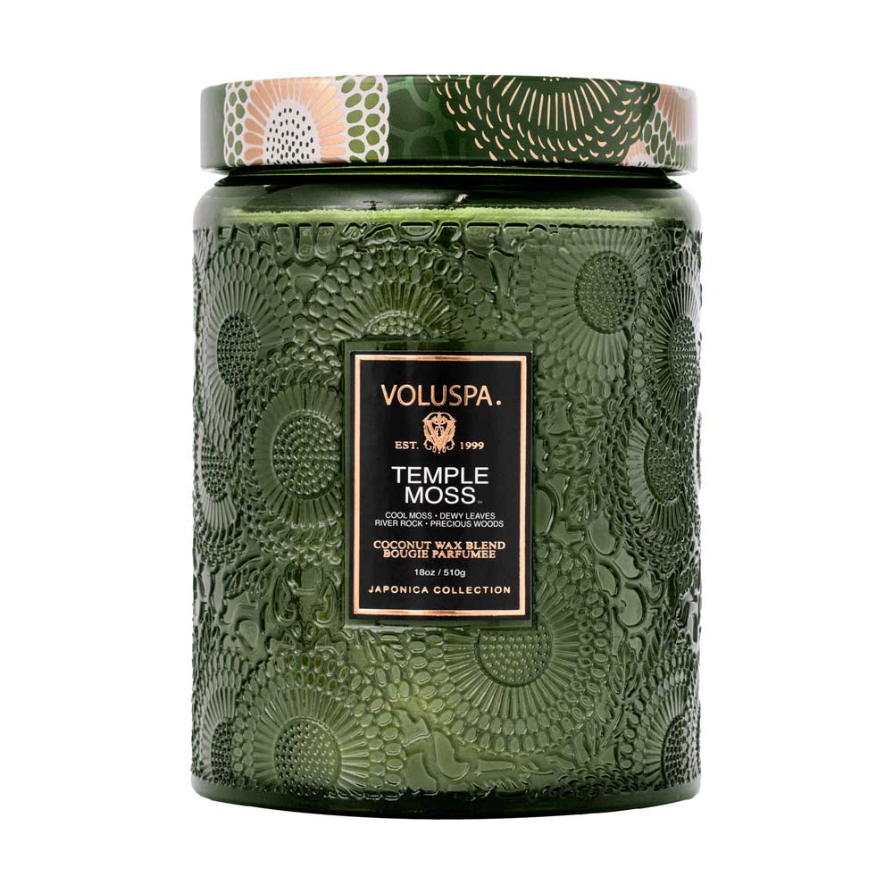 Temple Moss Large Jar Candle 18oz
