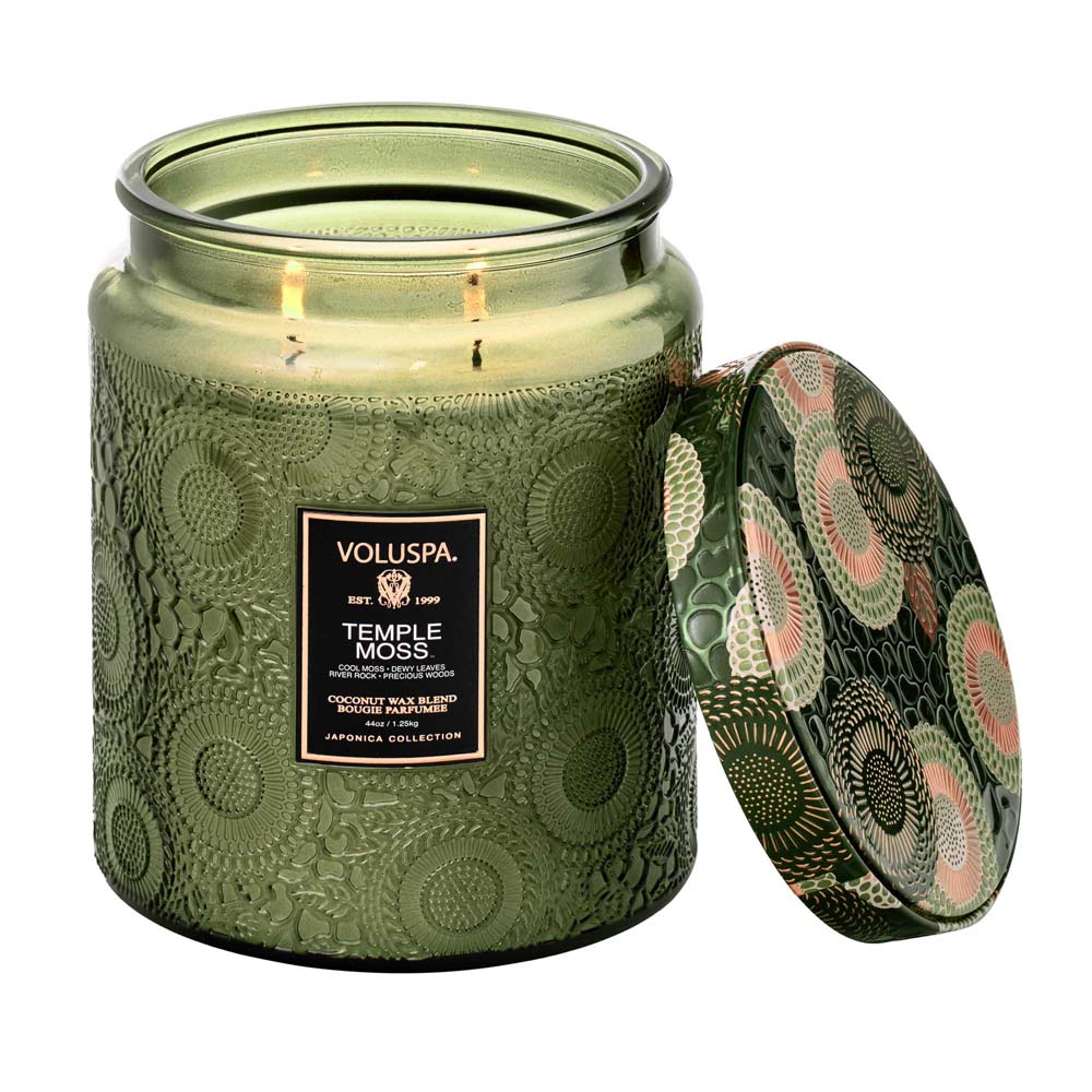 Temple Moss Luxe Jar Candle 44oz