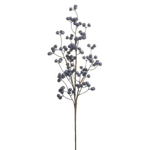 Blue Berry Spray 27"
