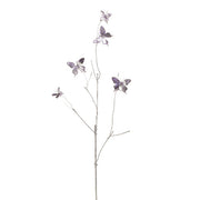 Purple Butterfly Spray 38"