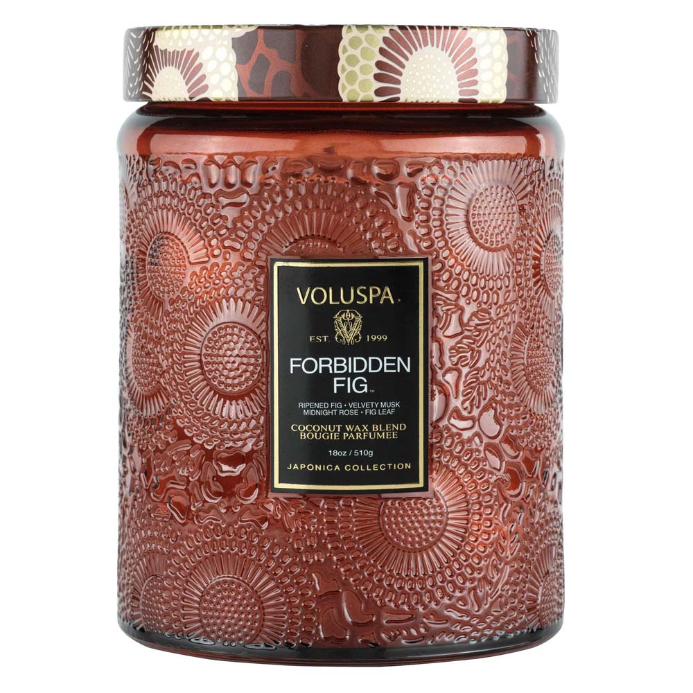 Forbidden Fig Large Jar Candle 18oz
