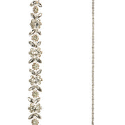 Clear Jeweled Garland 72 Inches