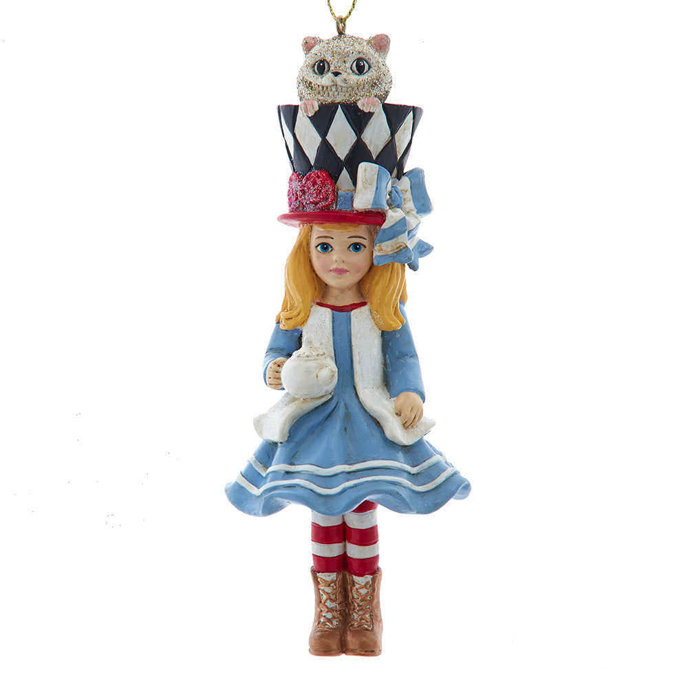 Hollywood Alice Nutcracker Ornament 5.25"