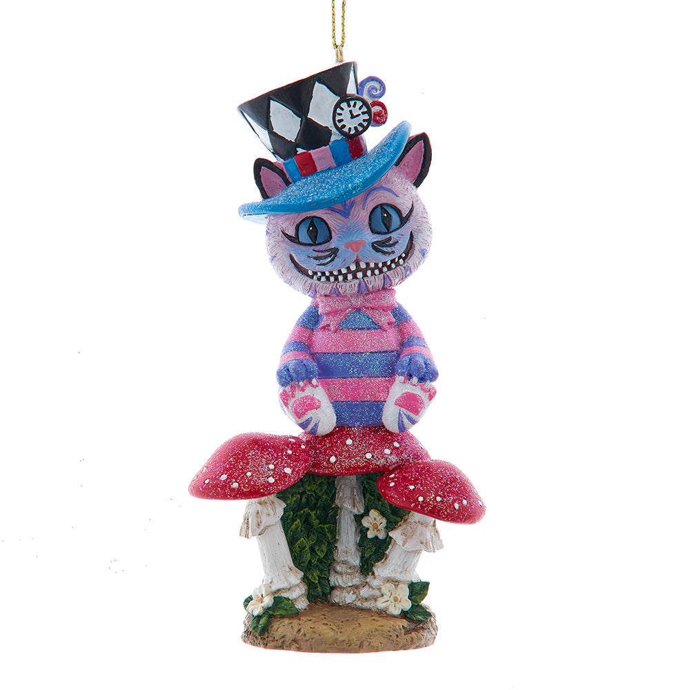 Hollywood Cheshire Cat Nutcracker Ornament 5"
