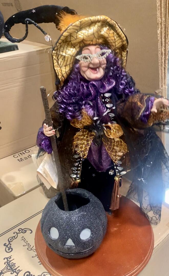 Wacky Witch with Animated Cauldron