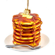 Noble Gems Pancakes Glass Ornament 4"