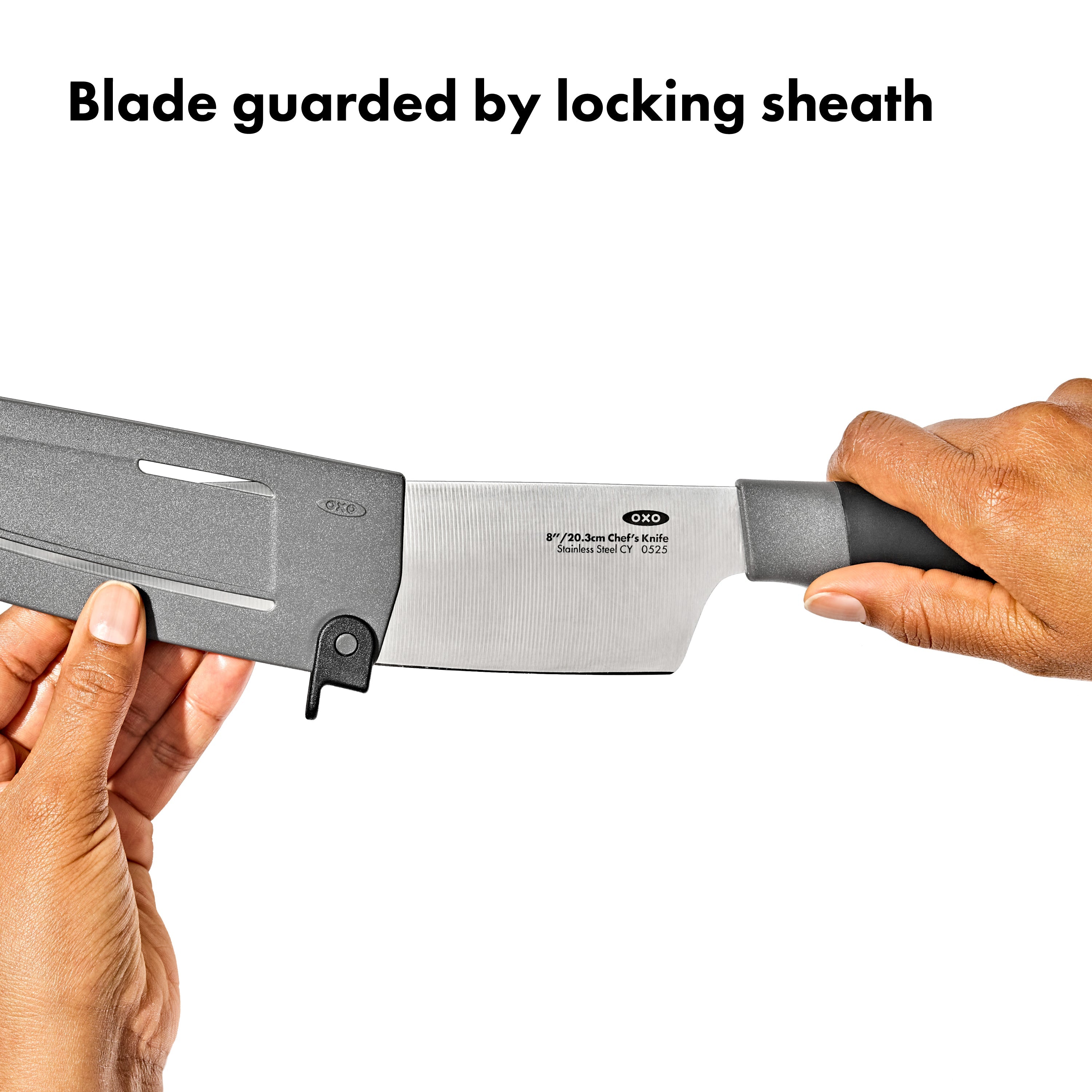 Chef's Knife 8" with Locking Sheath