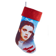The Wizard of Oz Dorothy Stocking with Red Cuff 19"