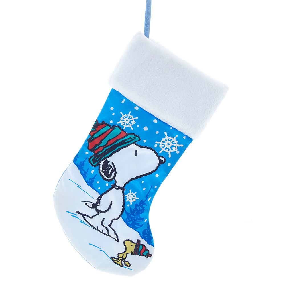 Snoopy with Woodstock Stocking 19"