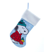 Peanuts Snoopy and Woodstock Stocking 19"