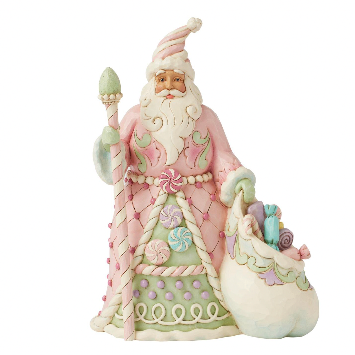 Sweet Treat Santa with Bag and Staff