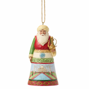 Santa Around the World India Ornament